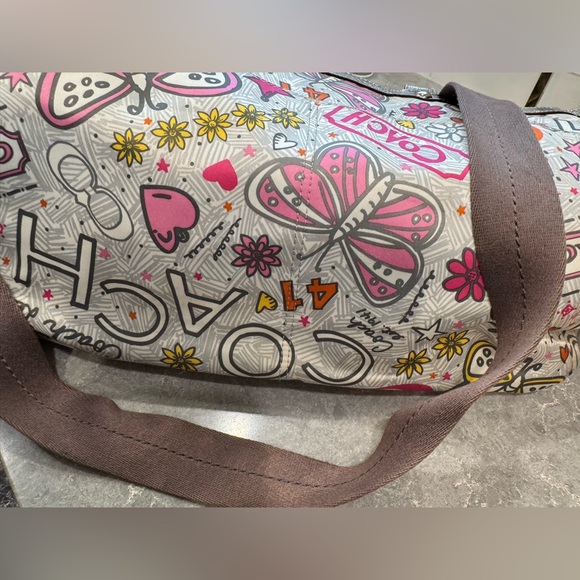 Coach Poppy Multicolor Diaper Tote Bag - Picture 7 of 13